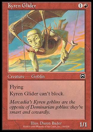 Kyren Glider (Mercadian Masques) Trading Card