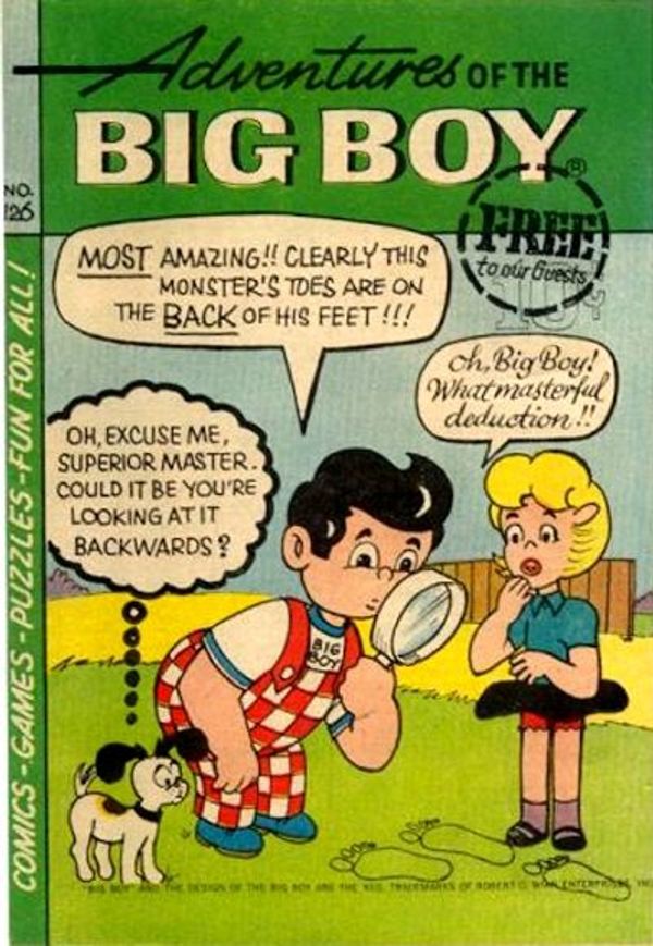 Adventures of Big Boy #126 [West]