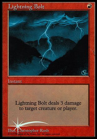 Lightning Bolt (Judge Gift Promos) Trading Card