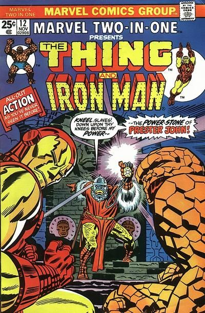 Marvel Two-In-One #12 Comic