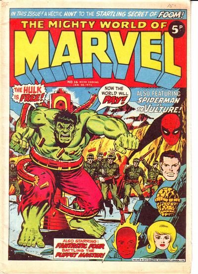 Mighty World of Marvel, The #16 Comic