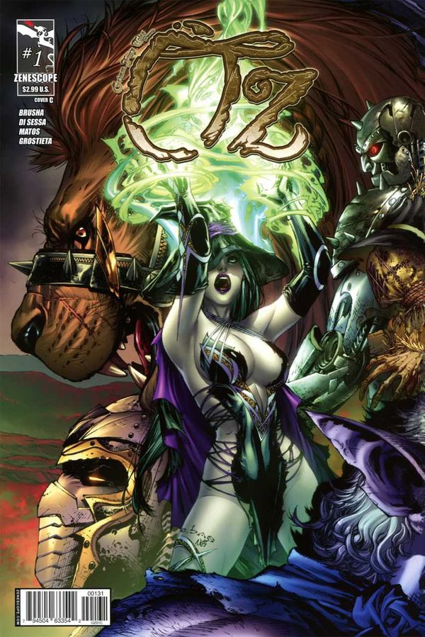 Grimm Fairy Tales presents Oz #1 (C Cover Basaldua Witch)