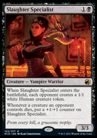 Slaughter Specialist (Innistrad: Midnight Hunt) Trading Card