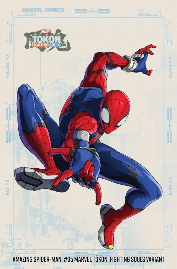 Amazing Spider-Man #35 (Marvel Tōkon: Fighting Souls Variant) Comic