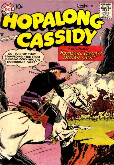 Hopalong Cassidy #129 Comic