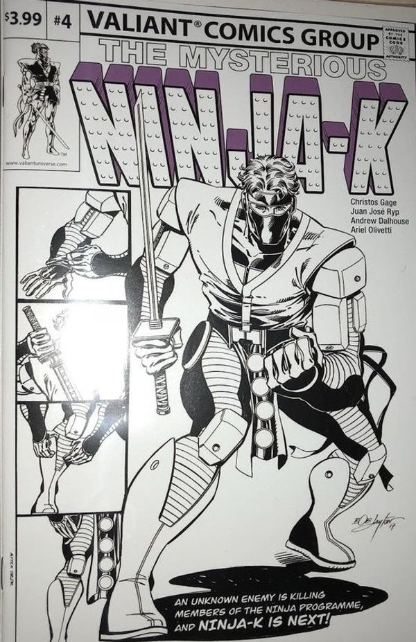 Ninja-K #4 (Larry's Comics Edition)