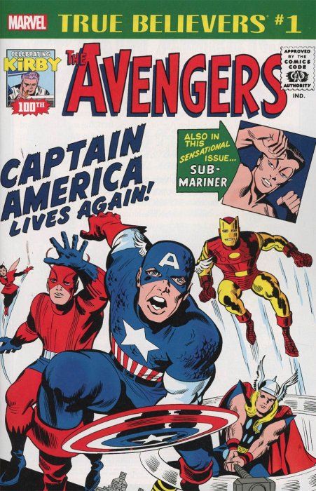 True Believers: Kirby 100th - Avengers Comic