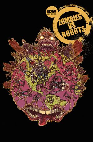 Zombies vs Robots #3 (Subscription Variant)
