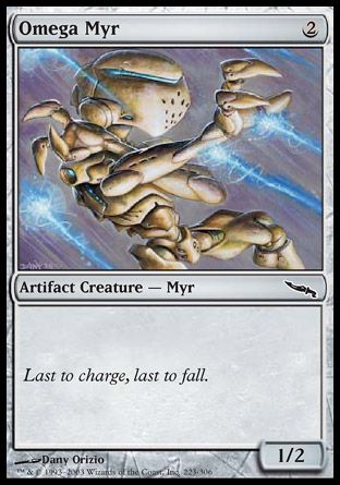 Omega Myr (Mirrodin) Trading Card