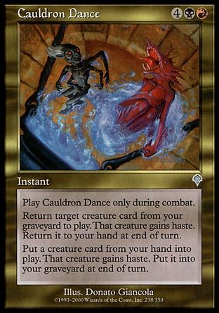 Cauldron Dance (Invasion) Trading Card