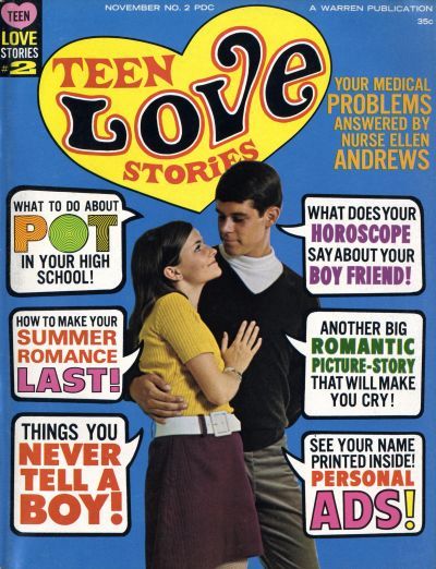 Teen Love Stories #2 Comic