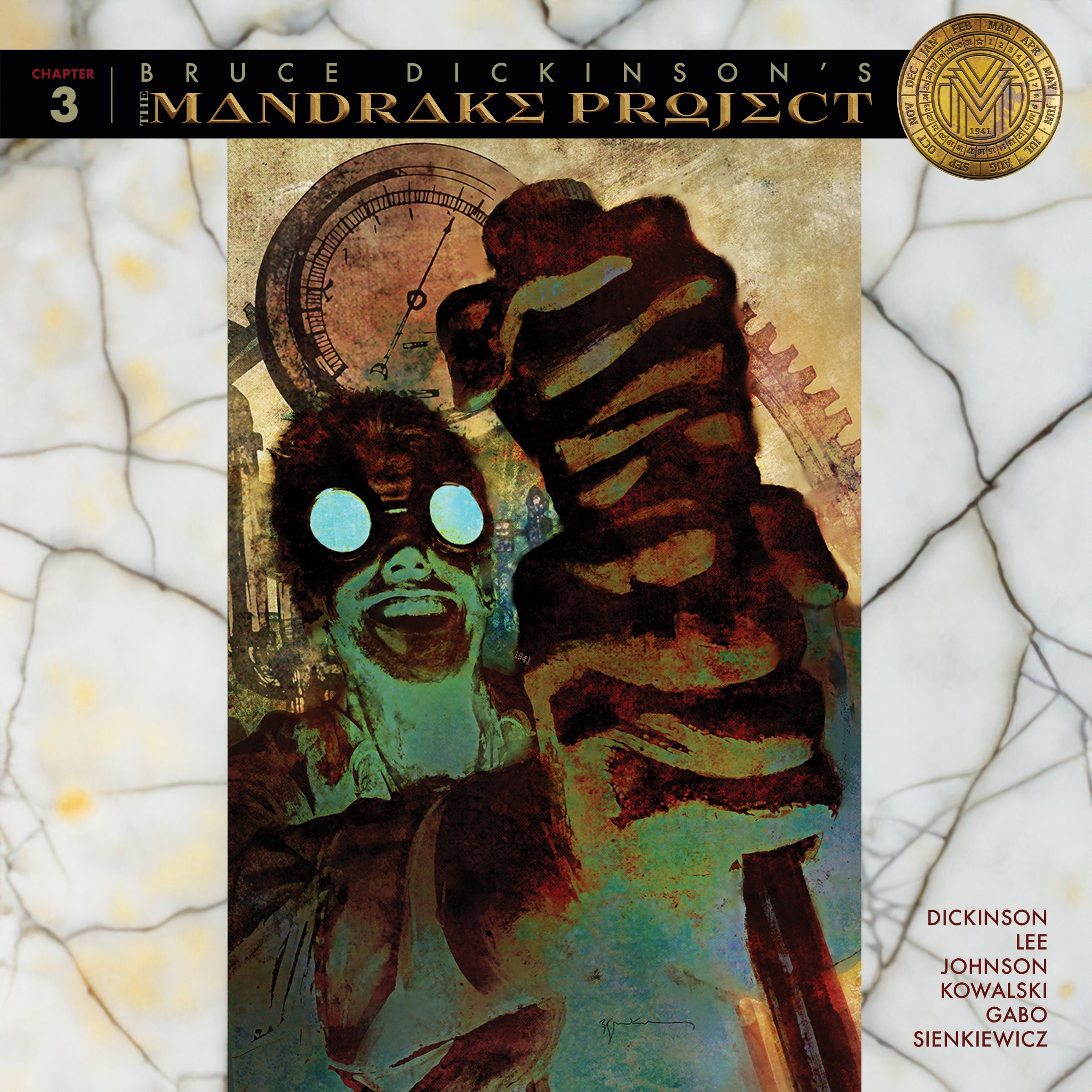 Mandrake Project #3 Comic