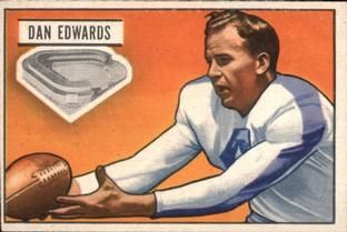 Dan Edwards 1951 Bowman #43 Sports Card