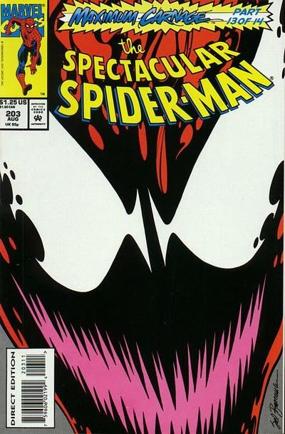 Spectacular Spider-Man #203 Comic