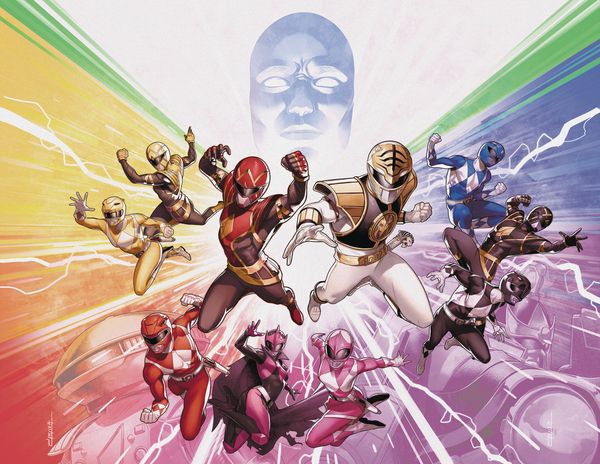 Mighty Morphin Power Rangers #50 (Foil Wraparound Variant)