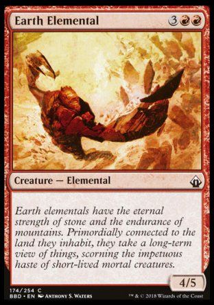 Earth Elemental (Battlebond) Trading Card