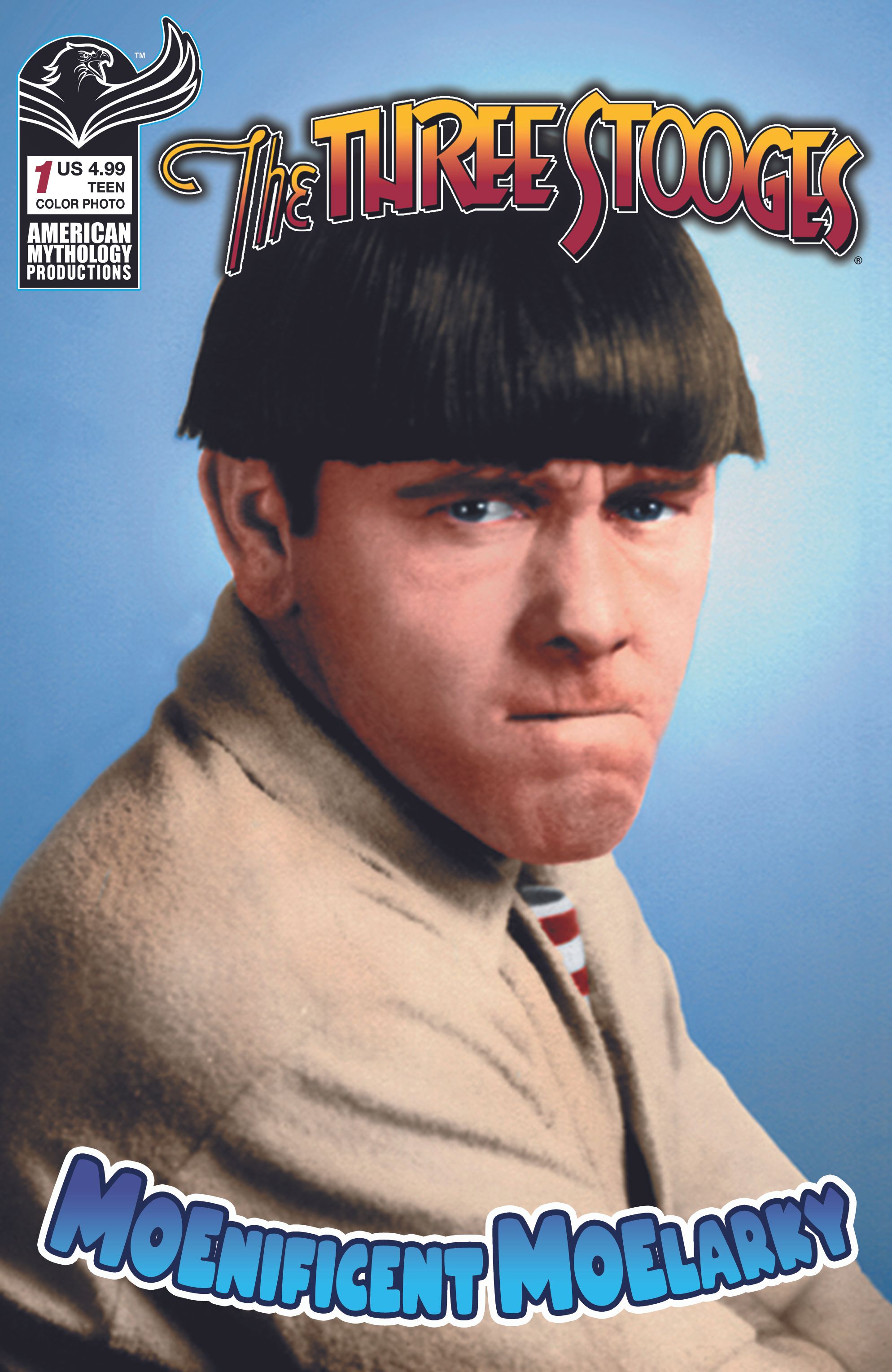 Three Stooges Moenificent Moelarky #1 (Cvr B Color Photo Var) Comic