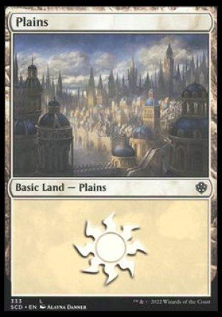 Plains (Starter Commander Decks) Trading Card