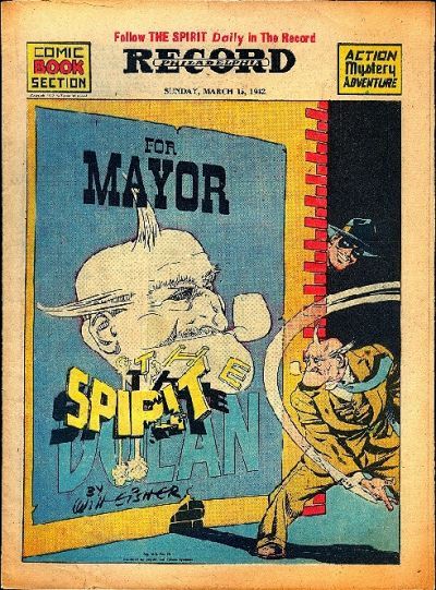 Spirit Section #3/15/1942 Comic