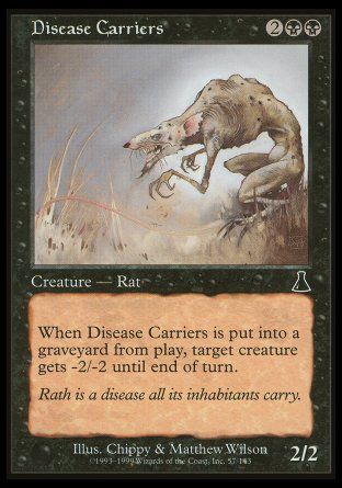 Disease Carriers (Urza's Destiny) Trading Card