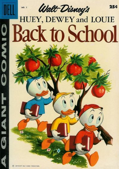 Huey, Dewey and Louie Back To School #1 Comic