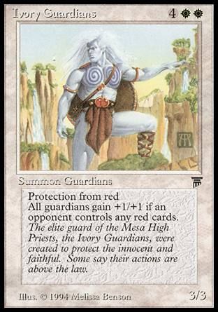 Ivory Guardians (Legends) Trading Card