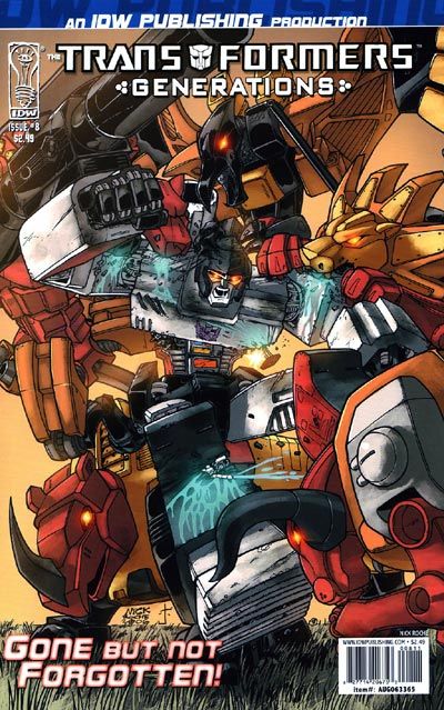 Transformers: Generations #8 Comic