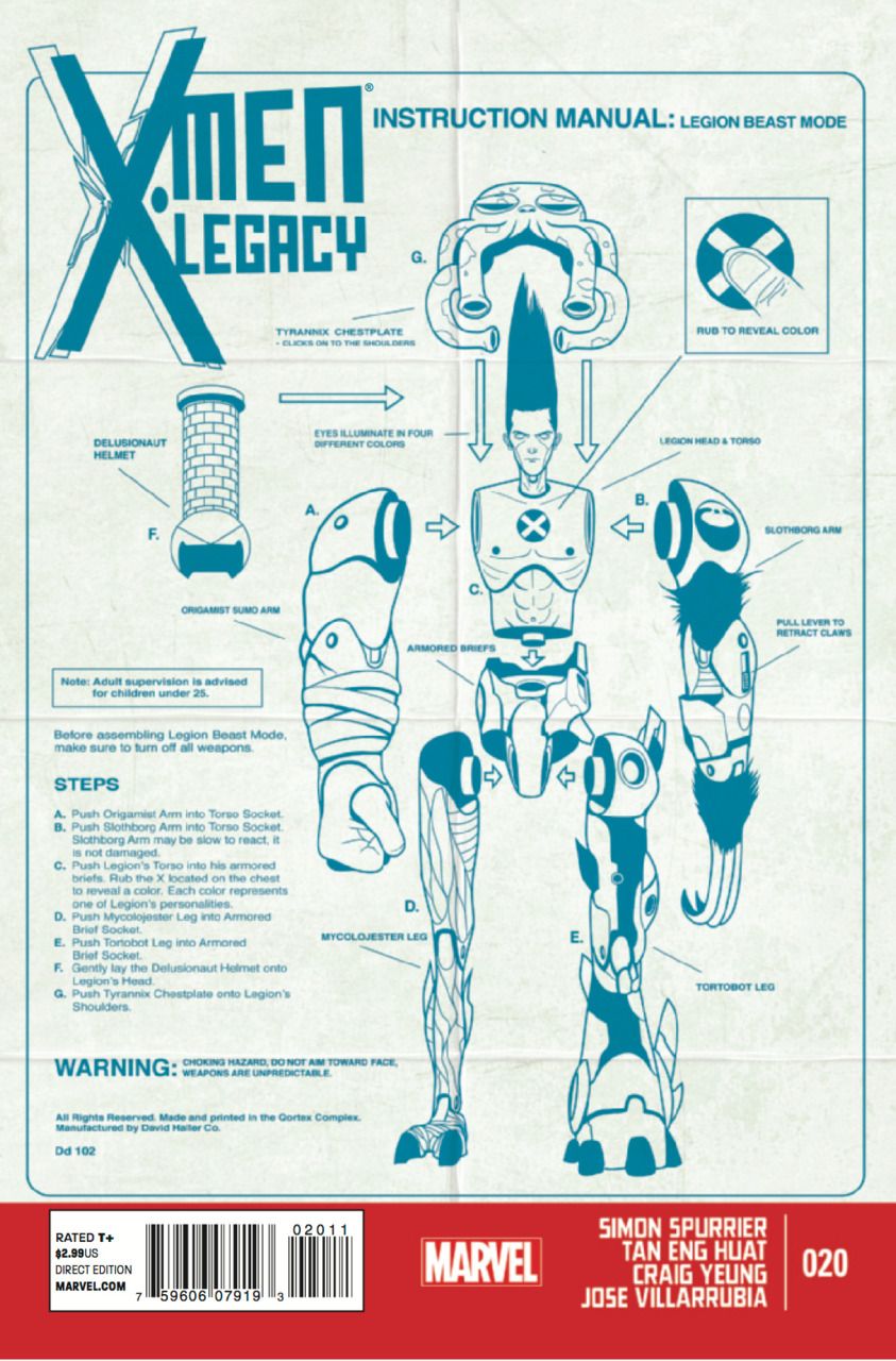 X-men Legacy #20 Comic