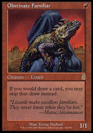 Obstinate Familiar (Odyssey) Trading Card