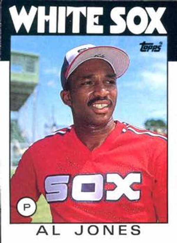 Al Jones 1986 Topps #227 Chicago White Sox Baseball Card