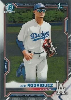 Luis Rodriguez 2021 Bowman Chrome - Prospects Baseball #BCP-196 Sports Card