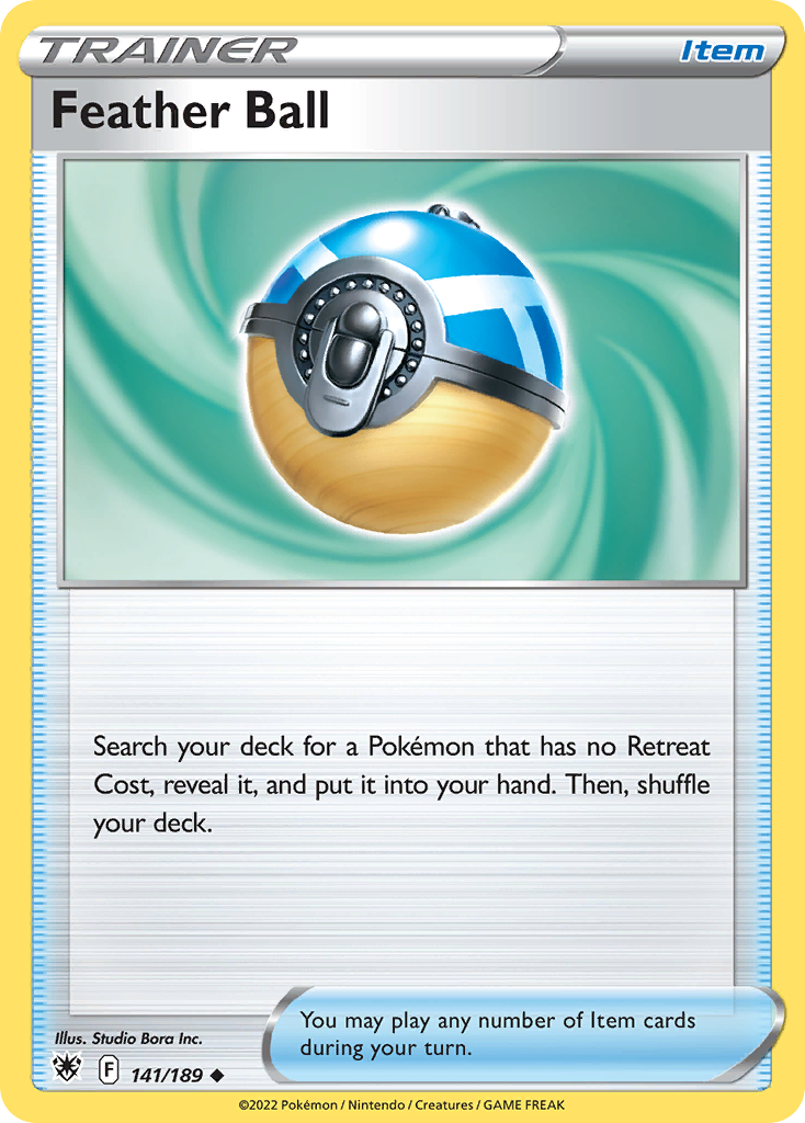 Feather Ball (Trainer: Item) (141/189) - Astral Radiance Pokémon Card