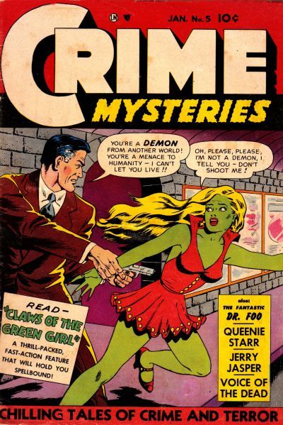 Crime Mysteries #5 Comic