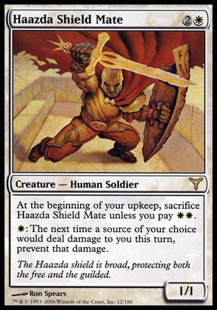 Haazda Shield Mate (Dissension) Trading Card