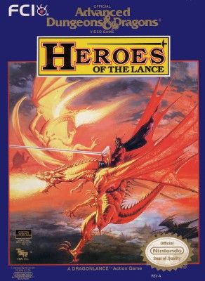 Advanced Dungeons & Dragons: Heroes of the Lance Video Game