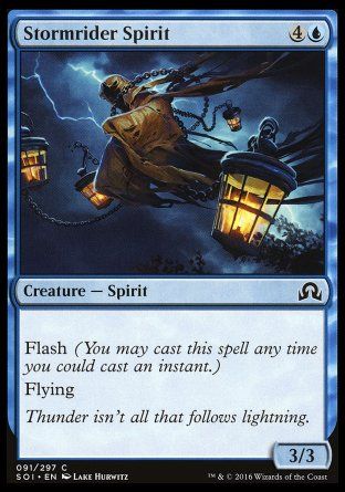 Stormrider Spirit (Shadows over Innistrad) Trading Card