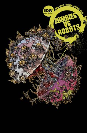 Zombies vs Robots #4 (Subscription Variant)