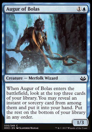 Augur of Bolas (Modern Masters 2017) Trading Card