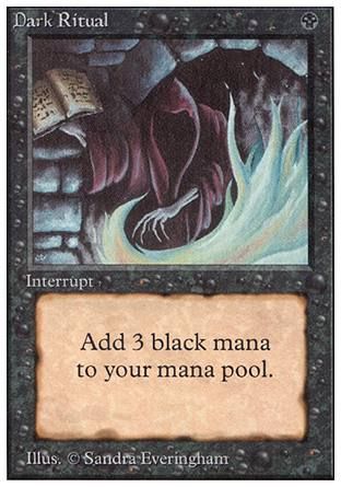 Dark Ritual (Unlimited) Trading Card