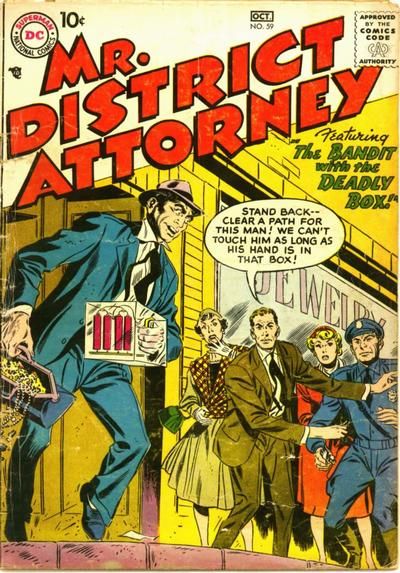 Mr. District Attorney #59 Comic