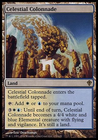 Celestial Colonnade (Worldwake) Trading Card