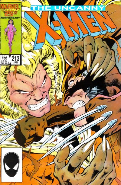 Uncanny X-Men #213 Comic