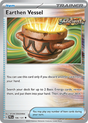 Earthen Vessel (Trainer: Item) (106/131) - Prismatic Evolutions