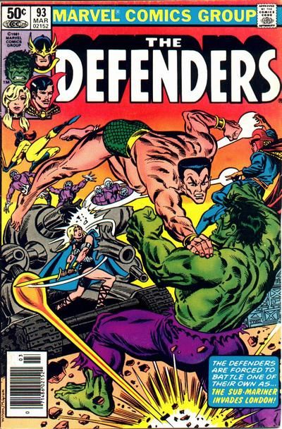 The Defenders #93 Comic