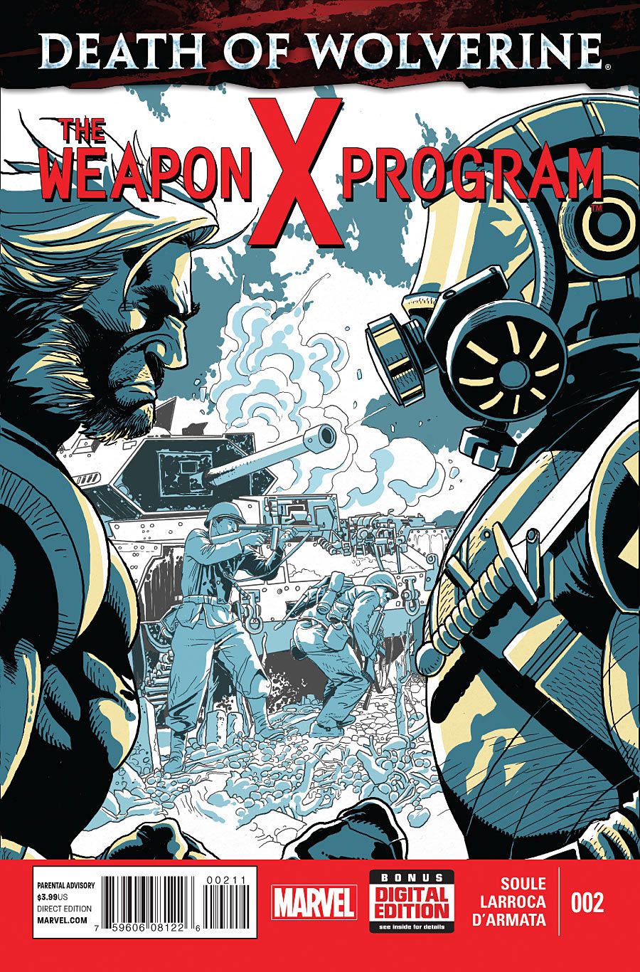 Death of Wolverine: The Weapon X Program #2 Comic