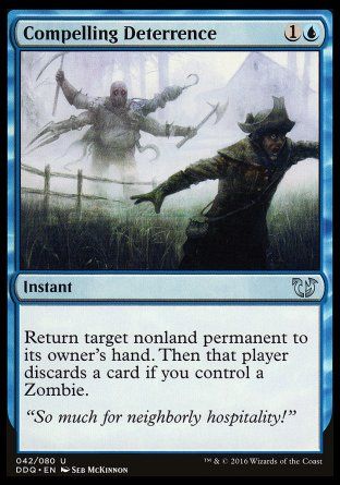 Compelling Deterrence (Blessed vs. Cursed) Trading Card