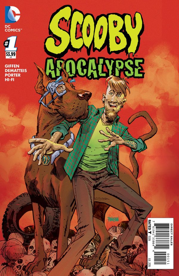 Scooby Apocalypse #1 (Shaggy Variant Cover)