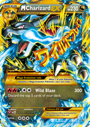 M Charizard-EX MEGA (108/106) - Flashfire
