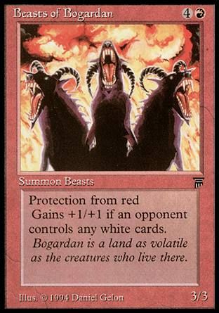 Beasts of Bogardan (Legends) Trading Card