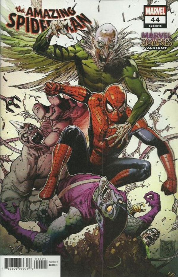 Amazing Spider-man #44 (Daniel Marvel Zombies Variant)